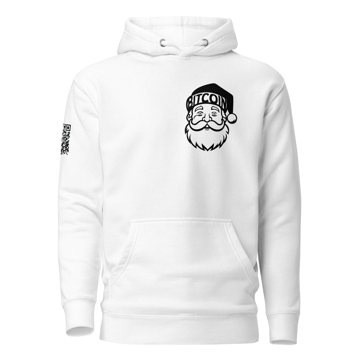 Crypto Hunters Christmas Bitcoin Santa Unisex Hoodie