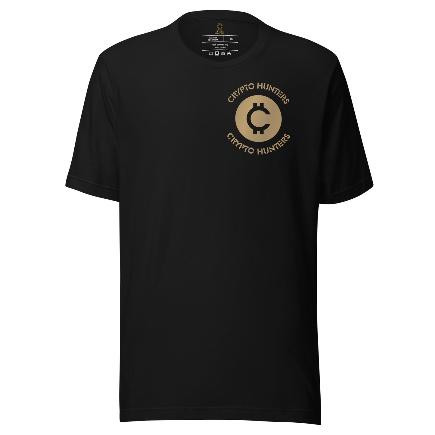 Crypto Hunters Logo Back Unisex T-Shirt