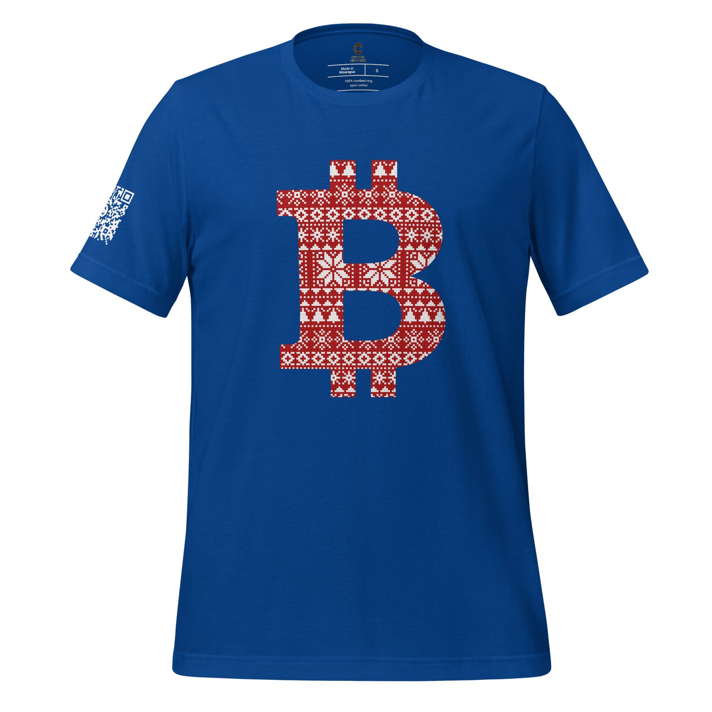 Crypto Hunters Christmas BTC Unisex T-Shirt