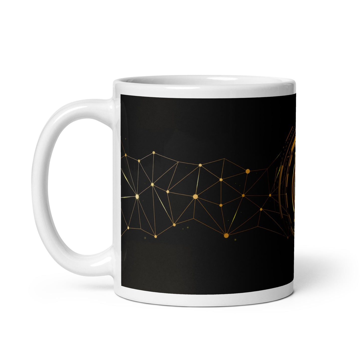 Crypto Hunters White glossy Mug 2