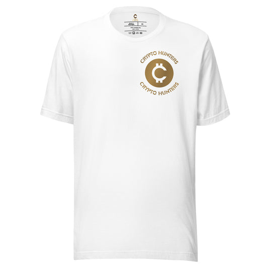 Crypto Hunters Logo Back Unisex T-Shirt
